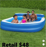 H2OGO! Inflatable Family Lounge Pool
