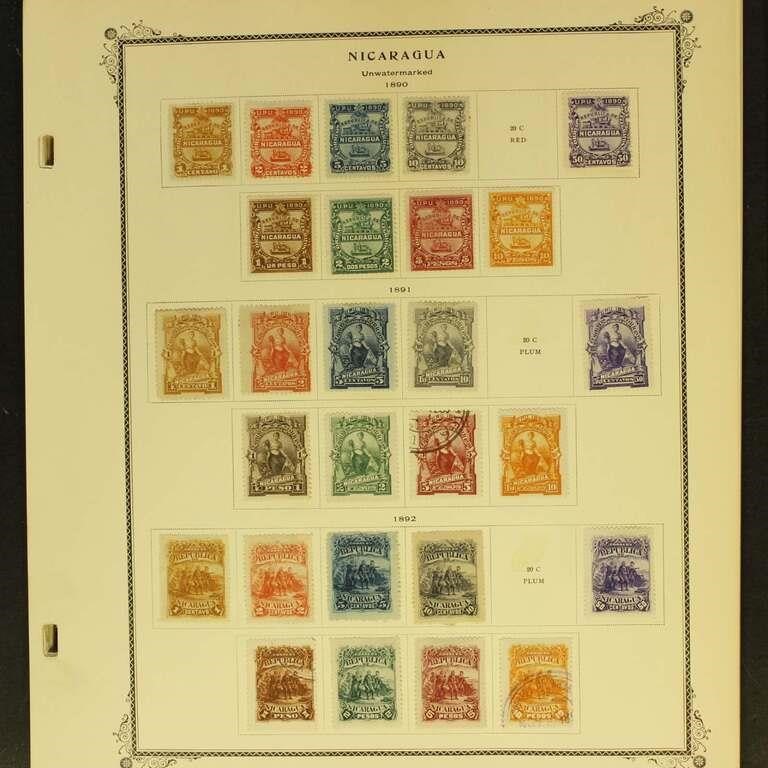 Nicaragua Stamps 1860s-1950s Used and Mint hinged
