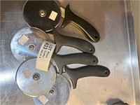 Pizza Cutters Lot of 4