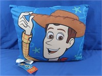 NWT Toy Story 2 Buzz & Woody Throw Pillow
