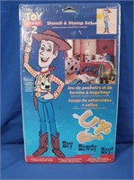 NIP Toy Story 2 Stencil & Stamp Set