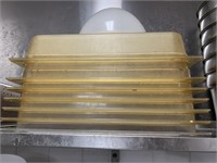 8 Plastic Food Storage Trays