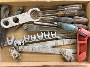 Screwdrivers, Socket Wrench, and More
