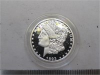 1893 1/10 ounce .999 Silver Round