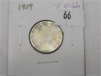 1907 "V" Nickel