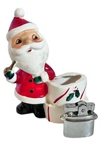 Vintage Santa Cigarette LIghter Figurine