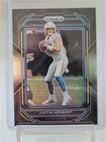 2022 Chron. Justin Herbert Prizm Black Silver