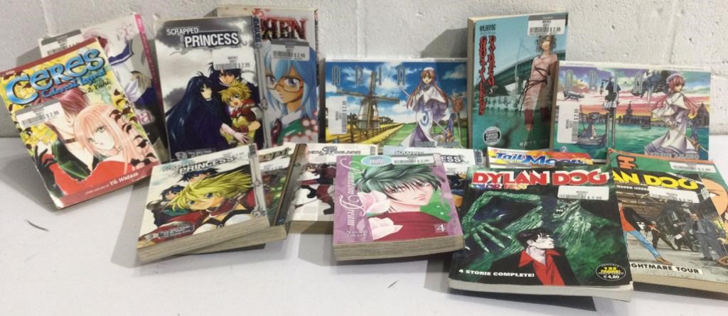 14 Henti Japanese & 2 Other Comic Books T14A