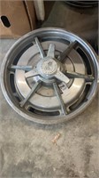 2 Chevy corvette Hubcaps