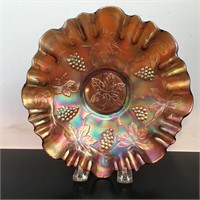 CARNIVAL GLASS BOWL