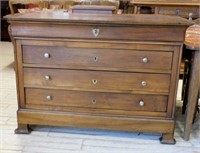 Louis Philippe Style Walnut Chest.