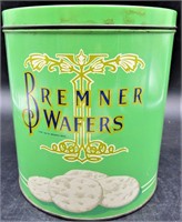 Vintage Bremner Wafer Tin Chicago
