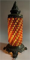 Mid Century Crackled Marbles Lamp