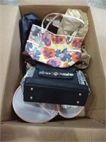 Lot of handbags and miscellaneous items