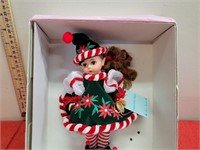 NIB Madam Alexander 71/2"  Santa's Little Helper