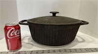 Cast Iron Paula Deen Oval Dutch Oven w/Lid