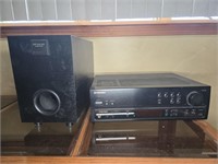 PIONEER STEREO AND SUBWOOFER