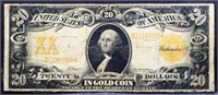 1906 $20 gold note