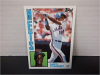 1984 TOPPS #182 DARRYL STRAWBERRY RC