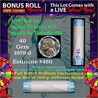 1-5 FREE BU Nickel rolls with win of this 1979-d S