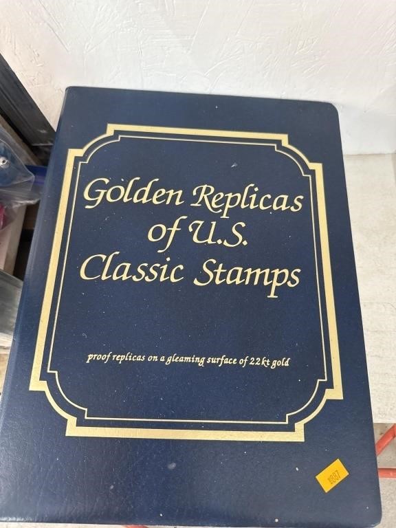 Golden Replicas U.S. stamps