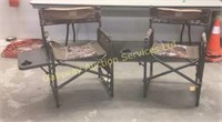 Timber Ridge hunting chairs with side tables