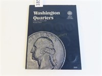 Washington Quarter Coin Book, No 3, 43 Coins