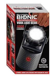 Bell+Howell Bionic Work Light Beam 1000 Lumens $27