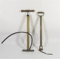 Brass w Wood Handle Pumps