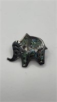 Sterling Elephant Pin