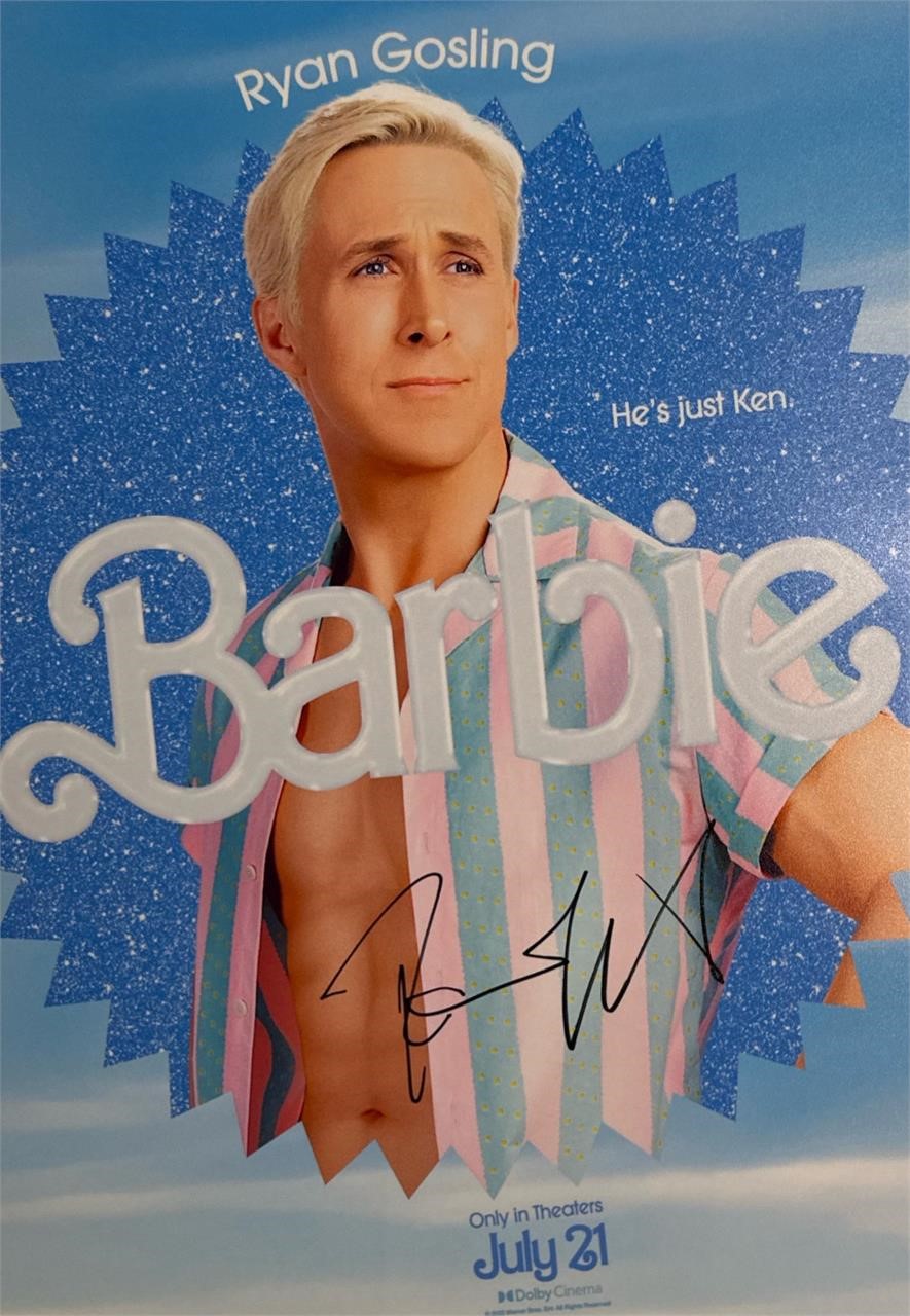 Autograph COA Barbie Photo