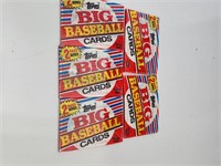 1988 BIG Topps Baseball Card Pack Lot 5