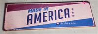 Made in America Wooden Sign