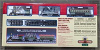 (JL) Lemax village express three train cabs with