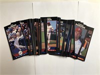 Lot of 70 Vintage Oversized Baseball Cards