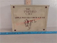 The pampered chef apple peeler corer slicer