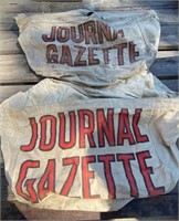 2 Journal Gazette Mail Bags