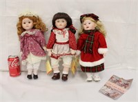 14" Heritage Mint Collection Porcelain Dolls
