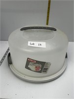 Sterlite Covered Cake Container
