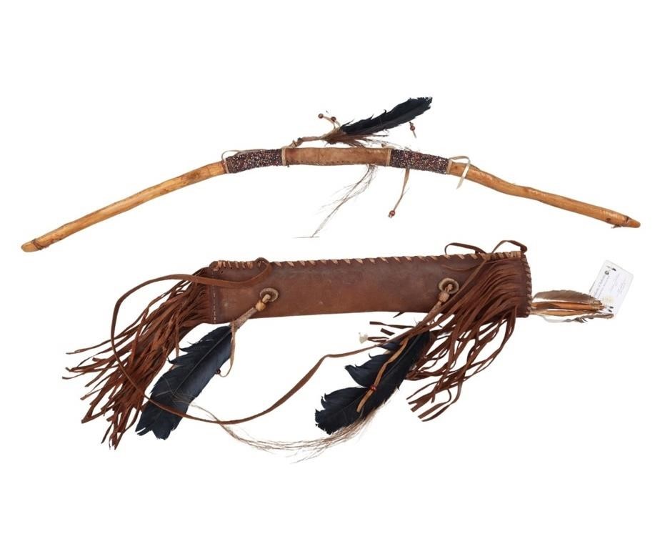 NATIVE AMERICAN BOW & ARROWS BY JUDY JAMES