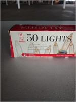 Box of clear lights