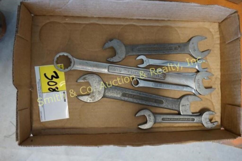 CRAFTSMAN TOOLS, 7 MISC. WRENCHES