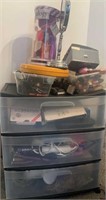 3 Drawer Storage Container & Contents