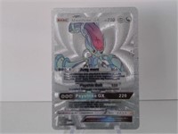 Pokemon Card Rare Silver Mewtwo GX