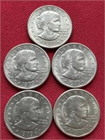 1979 Susan B Anthony Dollar Coins