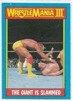 1987 O-Pee-Chee WWF Wrestling #54 Giant Slammed