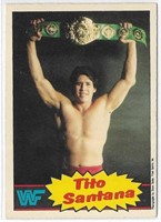 Tito Santana 1985 O-Pee-Chee WWF Wrestling card 14