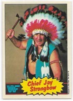 Chief Jay Strongbow 1985 O-Pee-Chee WWF Wrestling