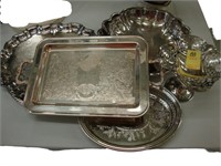 Lot of various silver plated and Sheffield