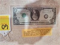 1963 B $1 Note with Joseph Barr Signature